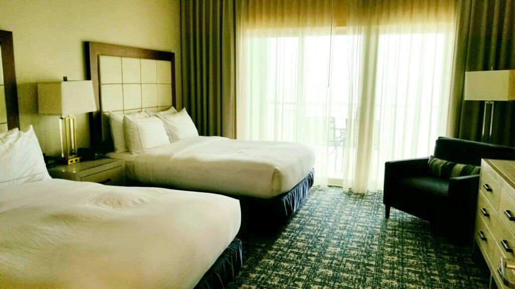 Hilton Suite Ocean City Bedroom
